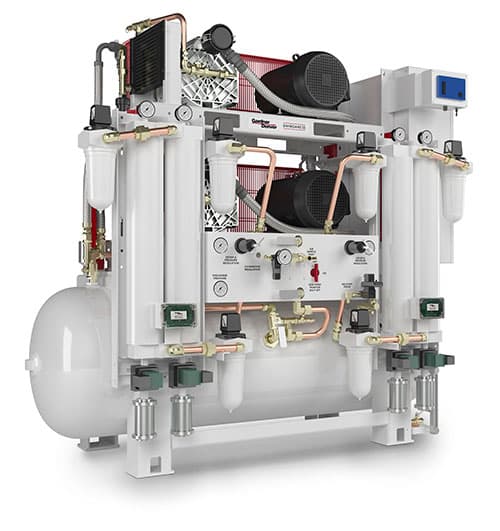 medical air compressor package